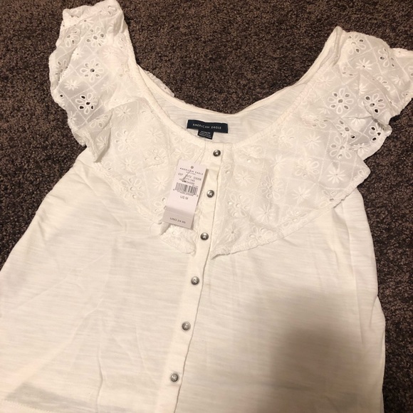 American Eagle off the shoulder tee - Picture 2 of 5